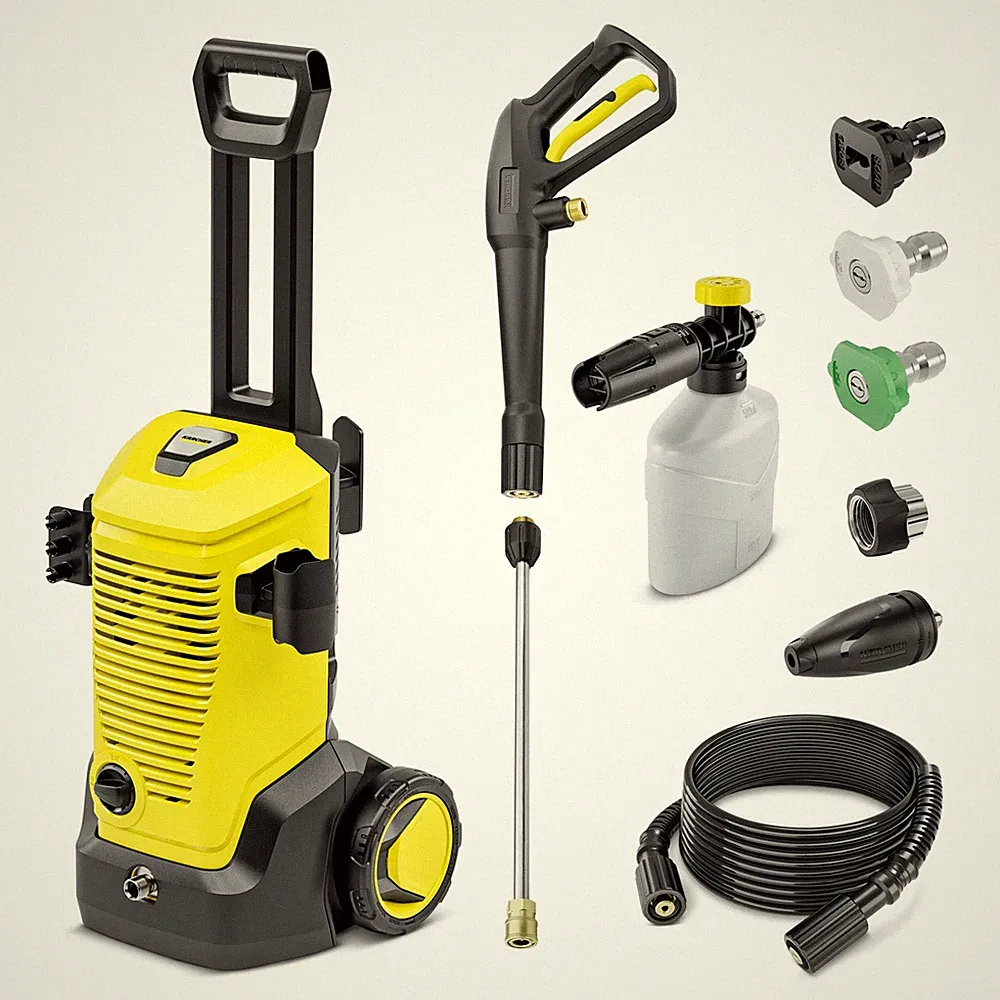 Karcher K 5 Foam Cannon 2000 PSI High-Performance Electric Power Pressure Washer