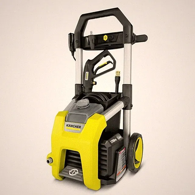 Karcher K1700 Electric Cold Water Pressure Washer - Yellow/Black