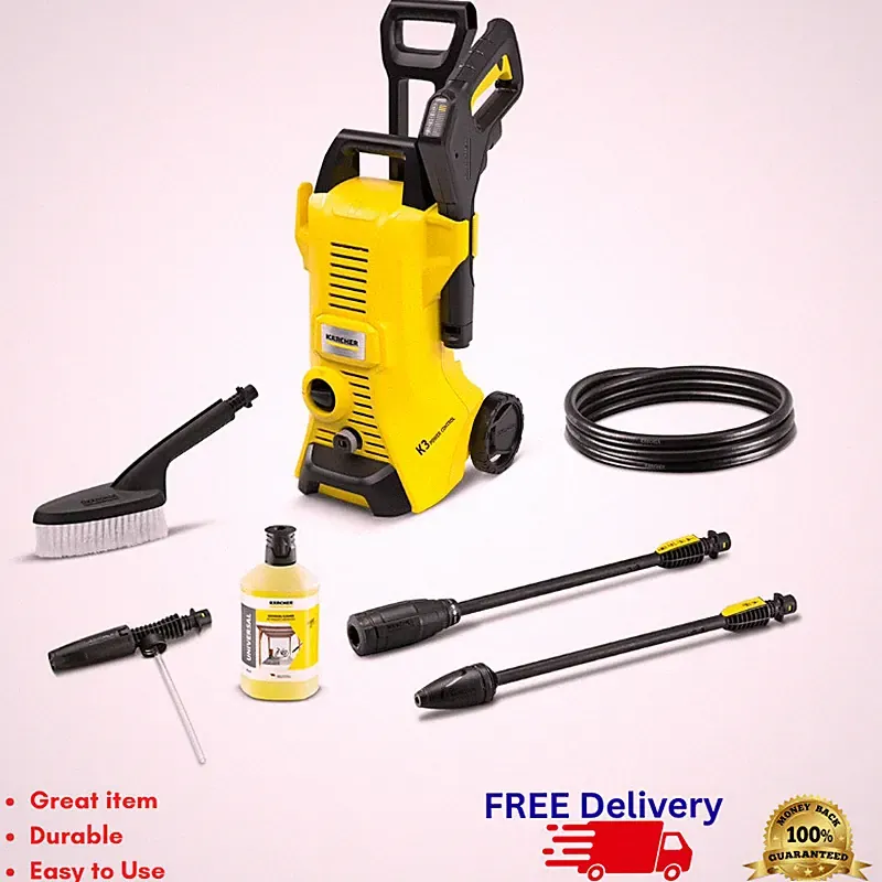 Karcher K3 Power Control Electric Pressure Washer 1800 PSI 1.3 GPM CarCare Kit