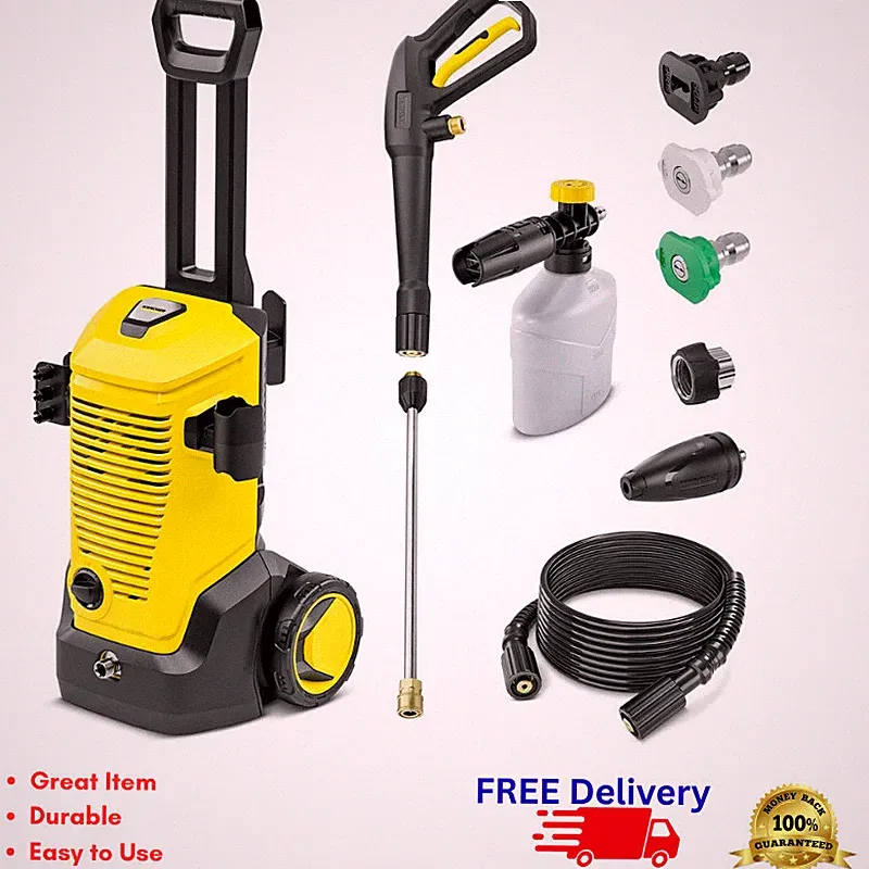 Karcher K5 FC 2000 PSI Electric Power Pressure Washer 1.2 GPM Turbo Nozzle New