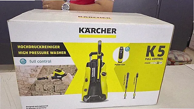 Karcher K5 Power Control 2500 PSI Electric Power Washer 1.55 GPM Quick Connect