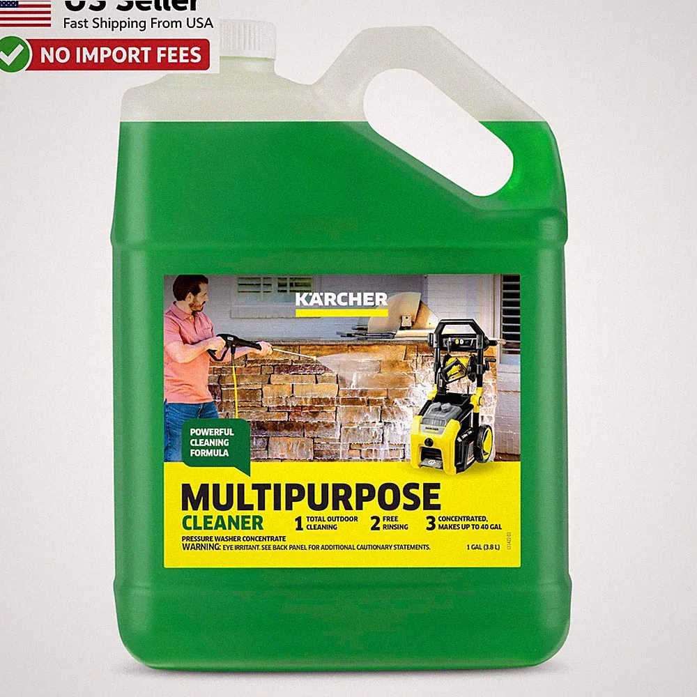 Karcher Multi Purpose Pressure Washer Detergent Makes up to 20 Gal FROM USA