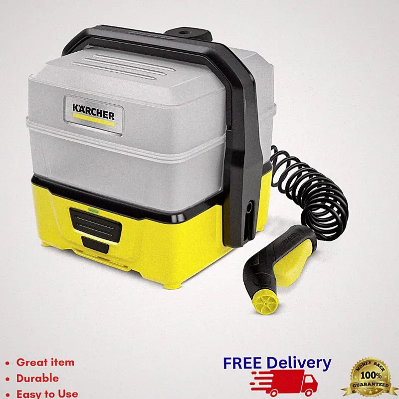 Karcher OC 3 Plus Portable Cordless Power Washer Low Pressure Cleaner 7L Tank