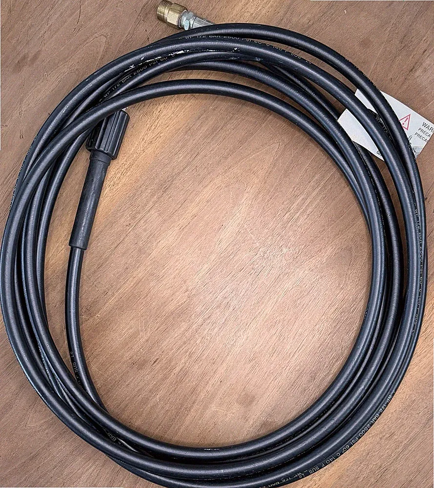 KARCHER PRESSURE WASHER 25' EXTENSION HOSE, 2500 PSI, USED