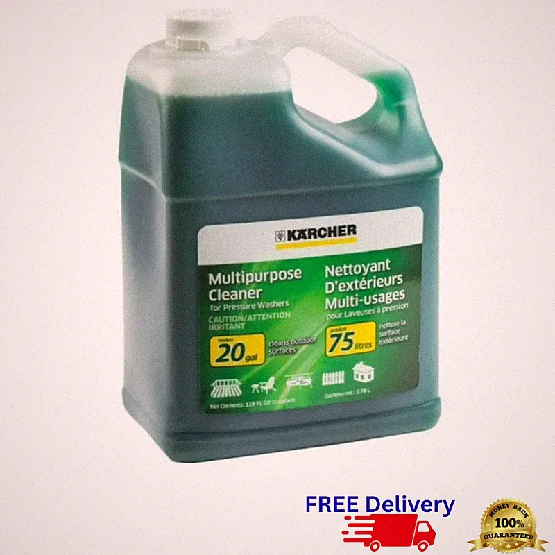 Karcher Pressure Washer Soap Multi-Purpose Cleaning Liquid Concentrate 1 Gallon