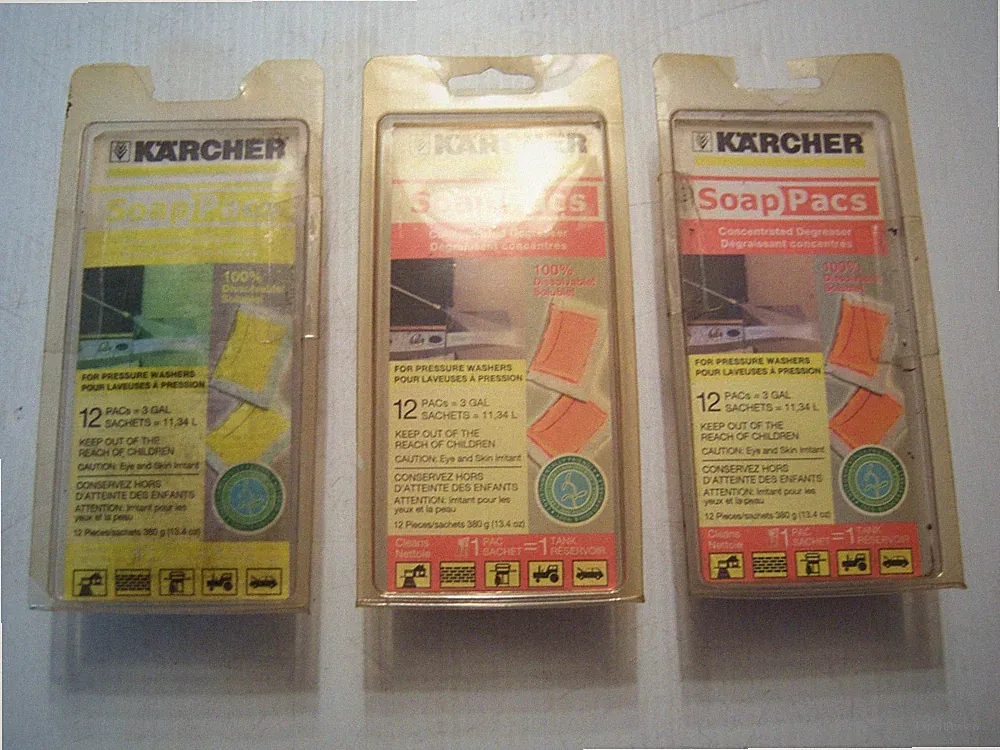 karcher pressure washer soap pacs