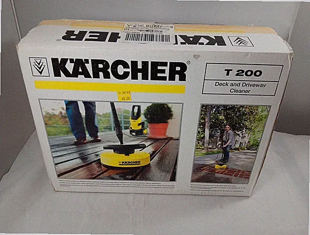 Karcher Pressure Washer T200 Deck and Driveway Cleaner 12” Head with 2 Extension