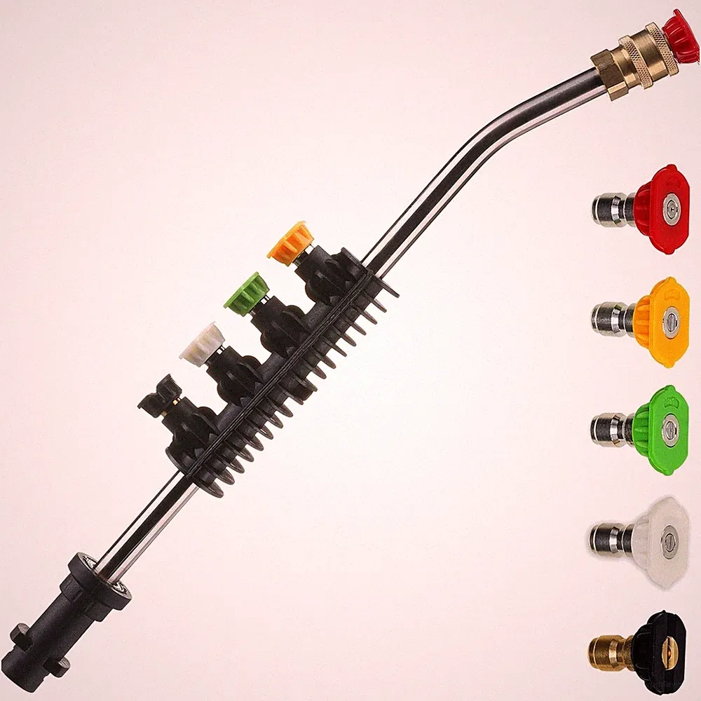Karcher Pressure Washer Wand Extension 15-inch with Adapter and Nozzles