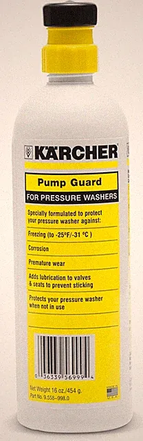 Karcher Pump Guard Anti-Freeze Protection for Electric & Gas Power Pressure