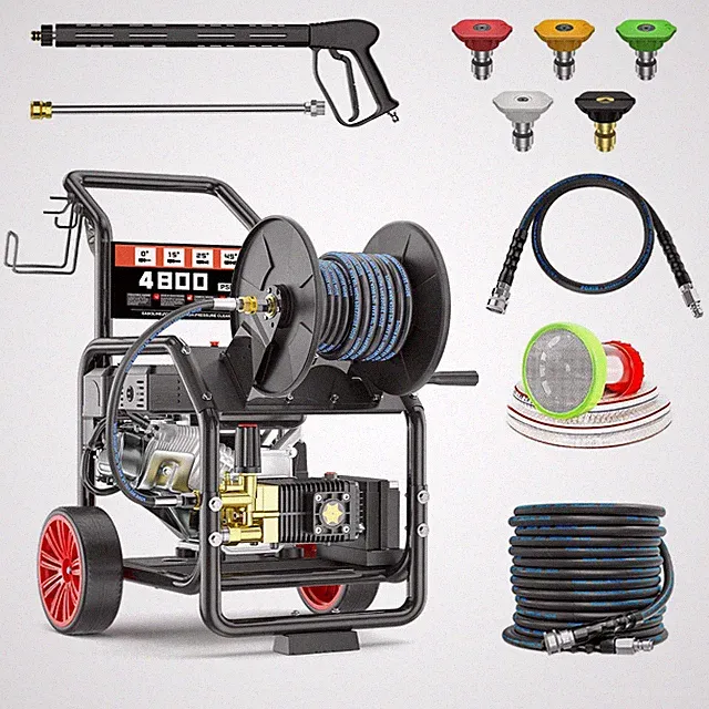 KARHDIR 4800 PSI Gas Pressure Washer One-Button Start 500cc 18HP 4.0GPM 4-Stroke