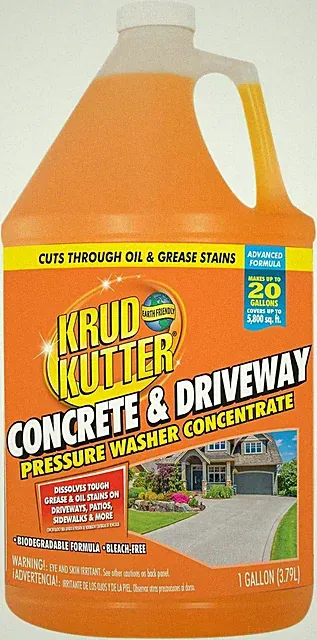 Krud Kutter Concrete&Driveway Pressure Washer Concentrate Advanced 1 Gal- 385466