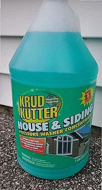 Krud Kutter House & Siding Cleaner Pressure Washer 1 Gallon Makes 11 Gallons