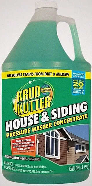 Krud Kutter House & Siding Pressure Washer Concentrate, Advanced 1 Gal - 385464