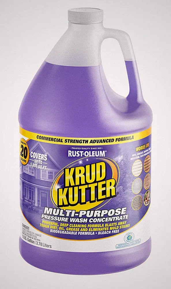Krud Kutter Multi-Purpose Pressure Washer Concentrate & 3 Liters, Purple