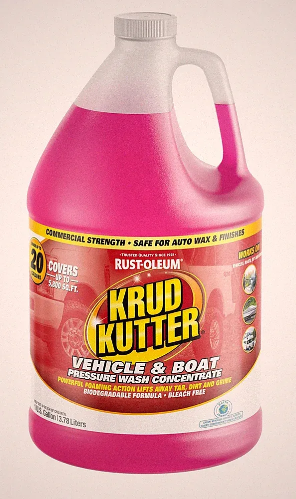 Krud Kutter Vehicle Boat Pressure Washer Cleaner Concentrate 1 Gallon 128oz