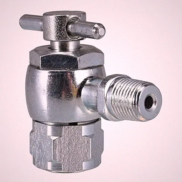 KZU High Pressure Strut Coupler, Aircraft Tool Schrader 556, 1/8 NPT, Sliver
