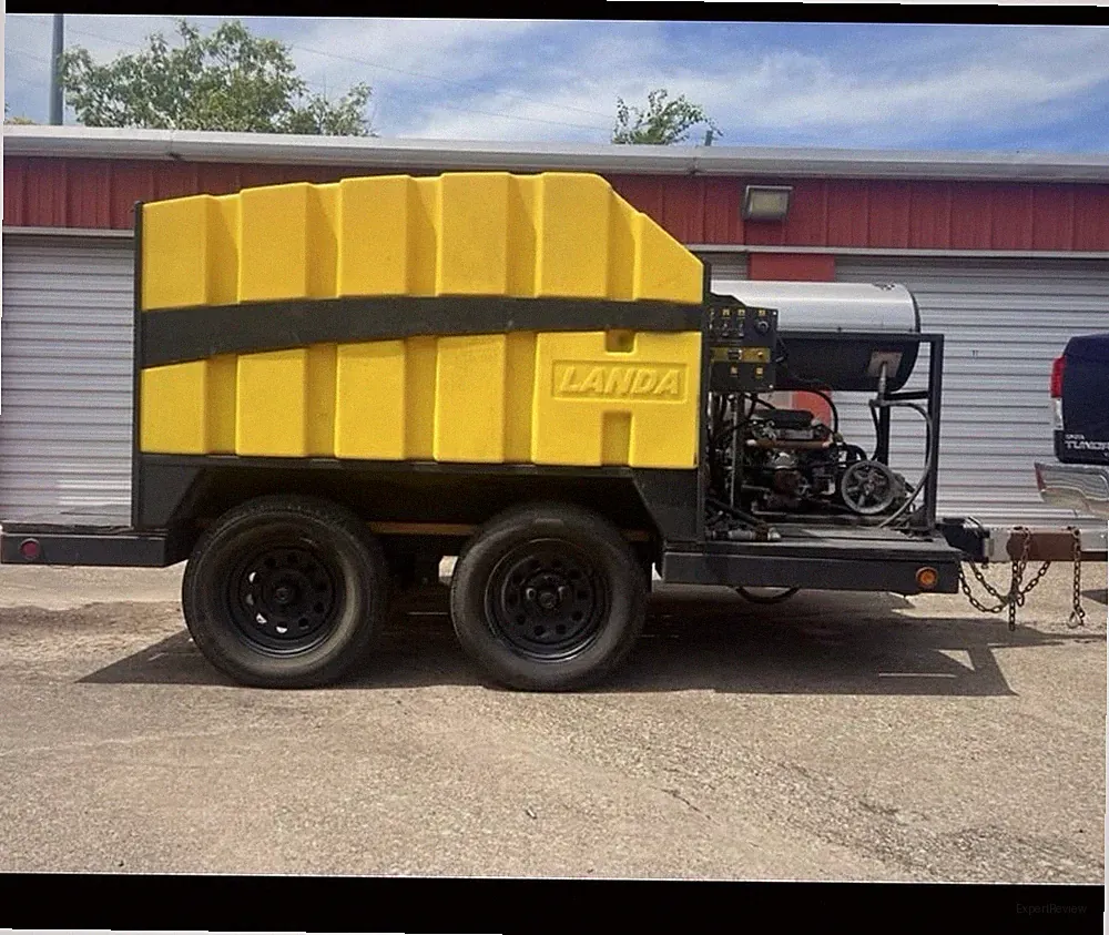 Landa Ecos Pressure Washing Trailer