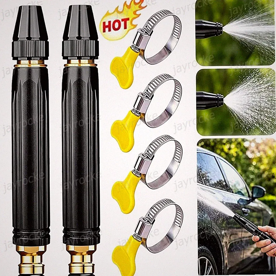 Larnto High Pressure Car Wash Water Gun Spray Nozzle Portable Washer for Auto