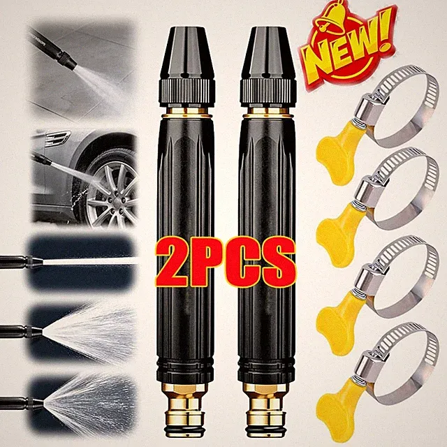 Larnto High Pressure Hose Nozzle Water Gun for Car Wash Garden Pressure Booster