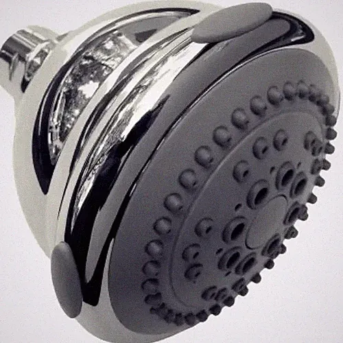 Lasco 08-5123 Massage Shower Head, 5-Spray Function, Adjustable Head, Chrome