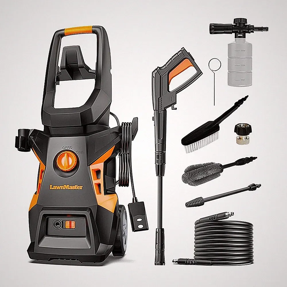 LawnMaster LT506 Electric Pressure Washer 2300 Max PSI CSA Certified