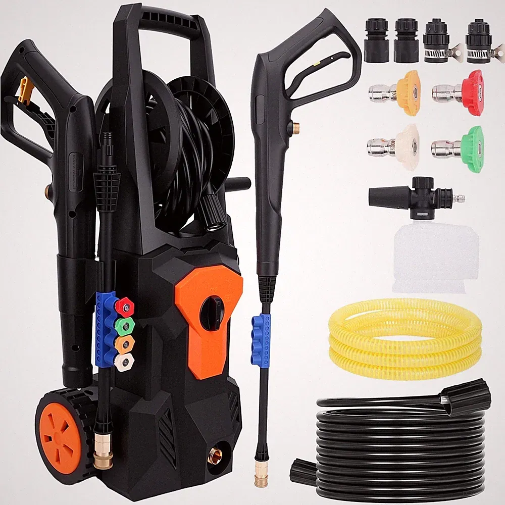 Ldyso Electric Pressure Washer, 4500PSI Max 3.2 GPM 33FT Hose w/ Hose Reel