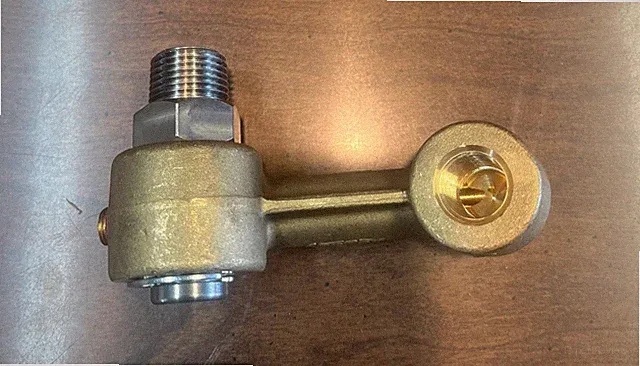 Legacy Hose Reel Swivel Pressure Washer 1/2" Sainless Steel MPT 3/8" FPT Brass