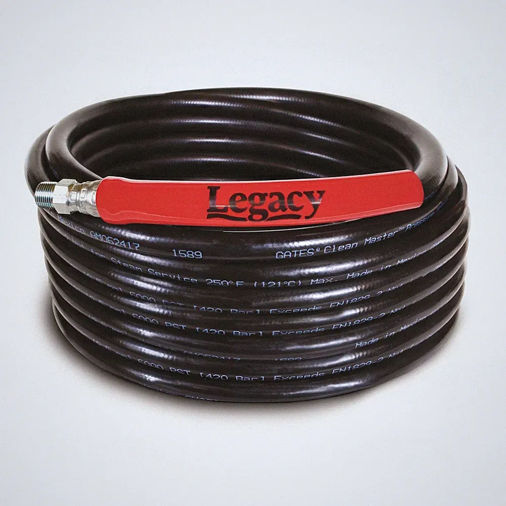 Legacy Pressure Washer Hose, 100 ft. x 3/8", 6000 PSI 2-Wire