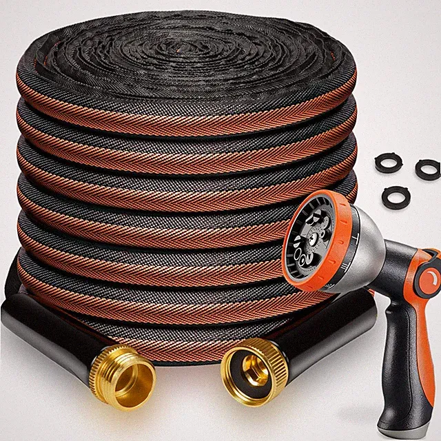 Lightweight Garden Hose Flexible Kink Free Water Hose For Lawn And Car Wash