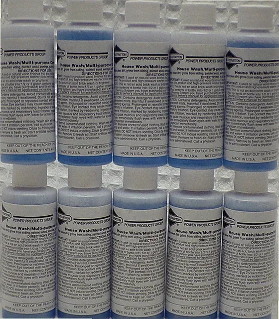 Lot of 10 Briggs Pressure Washer Concentrated House Wash / Multi-Purpose