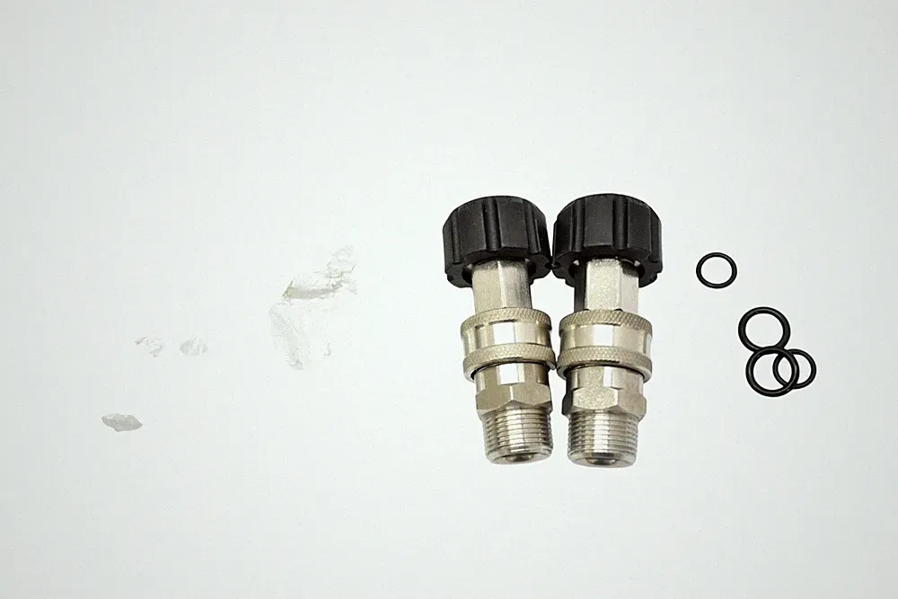 Lot Of 2 Pressure Washer Quick Connect Kit Nozzle Swivel Adapter M22-14mm
