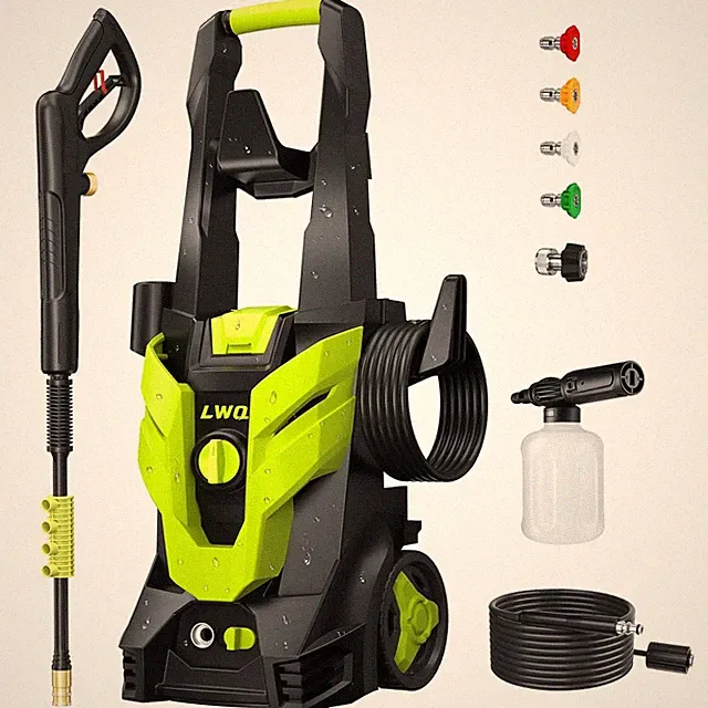 LWG PRESSURE WASHER, PORTABLE POWER WASHER, S5-01(MATTE LIGHT GREEN)
