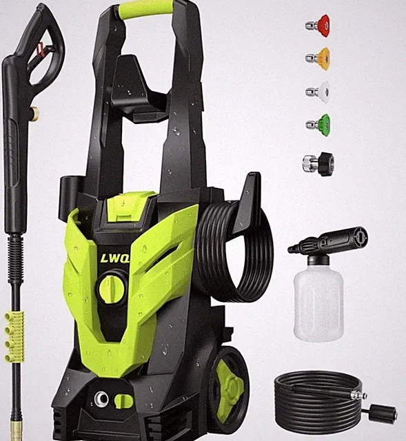 LWQ 4200 PSI Cold Water Pressure Washer, Corded Electric, Wheeled