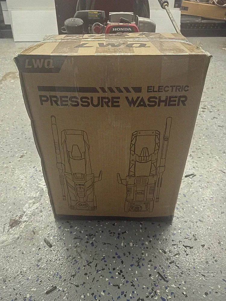 LWQ Electric Pressure Washer 2030 PSI 2.5 GPM w/ 4 Nozzles & Foam Cannon – Blue