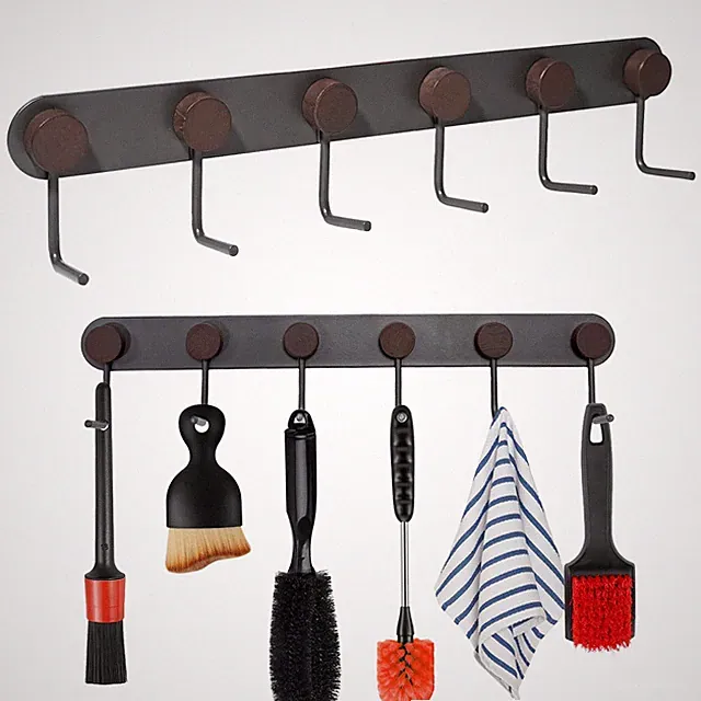 LynxLink Universal Car Detailing Organizer Brush Hanger Detailing...