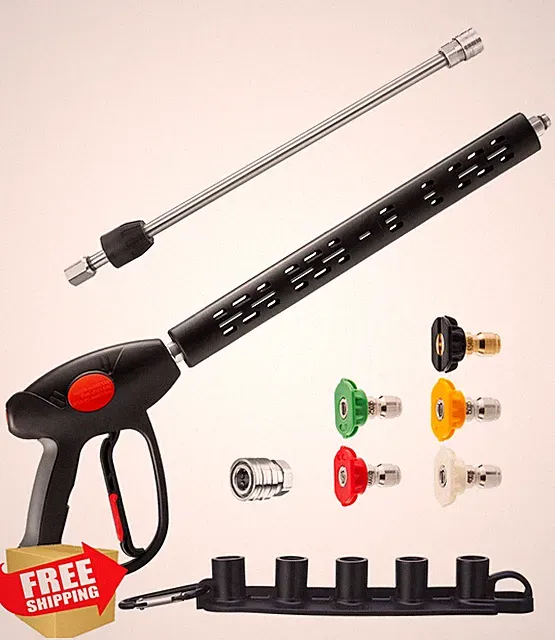M MINGLE 40" Swivel Pressure Washer Gun
