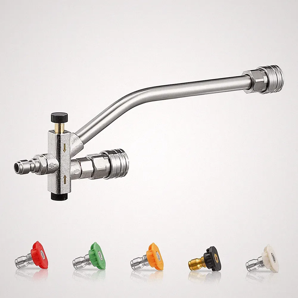 M MINGLE Dual Lance Pressure Washer Wand for Foam Cannon, Dual-Connector Power W