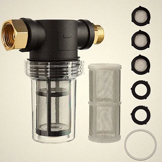 M MINGLE Garden Hose Filter for Pressure Washer Inlet Water