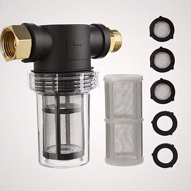 M MINGLE Garden Hose Filter for Pressure Washer Inlet Water, Inline Filter fo...