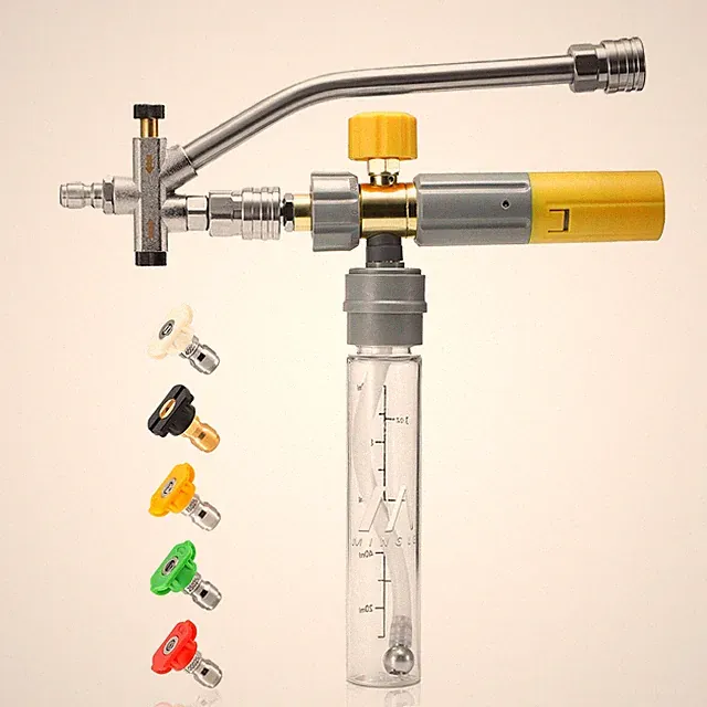 M MINGLE Magnetic Foam Cannon 100ml Dual Connector 3600 PSI for Pressure Washers