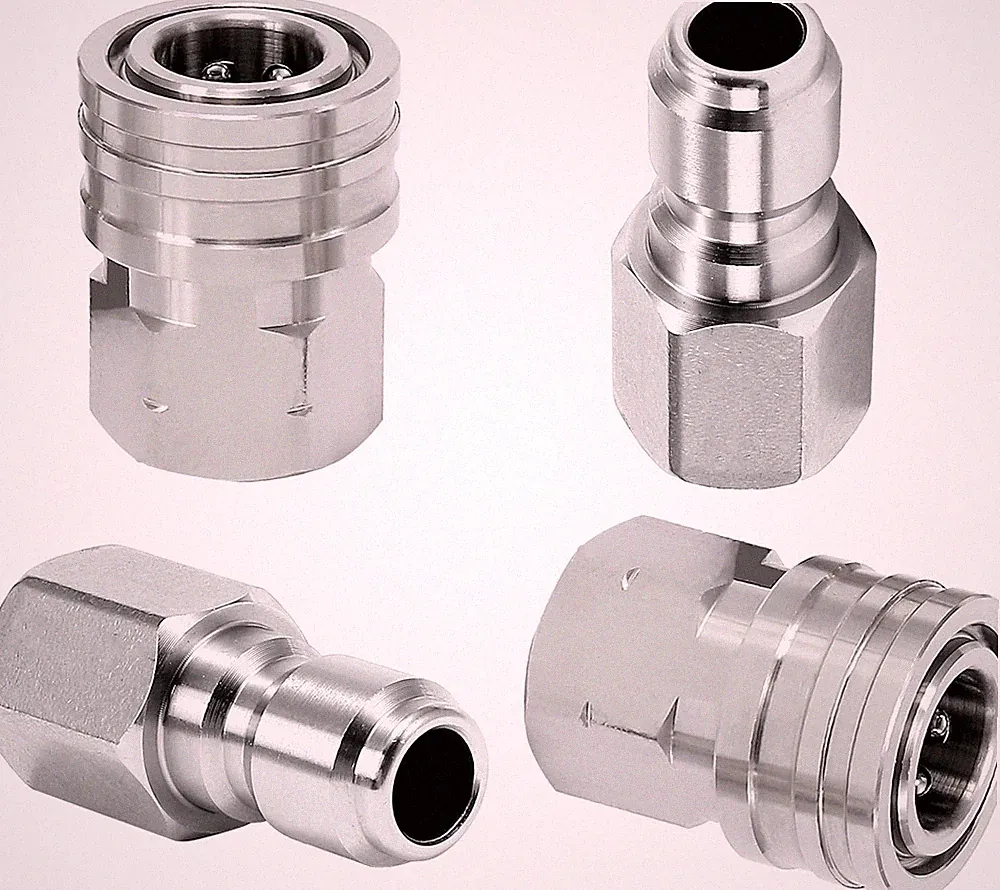 M MINGLE Pressure Washer Adapter, 2 Sets 3/8&apos;&apos; Female NPT, Silver