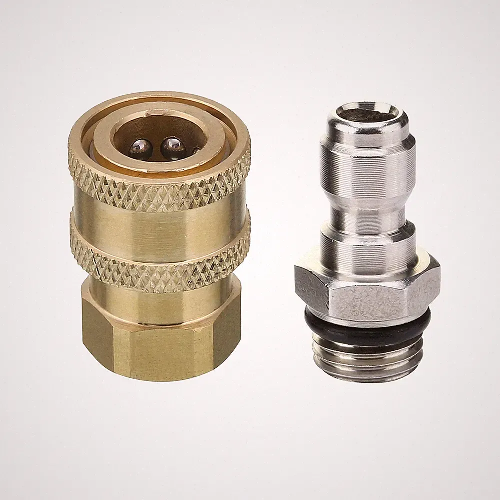 M MINGLE Pressure Washer Adapter Set, 1/4 Inch Quick Disconnect Kit, 5000 PSI