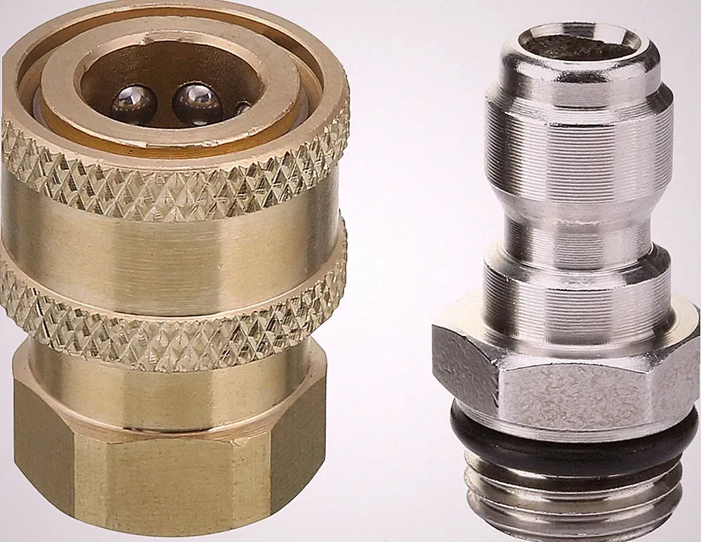 M MINGLE Pressure Washer Adapter Set, 1/4 Inch Quick Disconnect Kit, 5000 PSI
