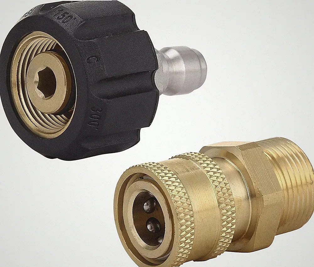 M MINGLE Pressure Washer Adapter Set, Quick Connect Gun to Wand, M22 14mm to...
