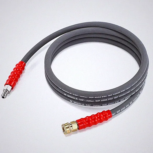 M MINGLE Pressure Washer Jumper Hose, 10 FT Whip Hose for Power Washer, Hose Ree