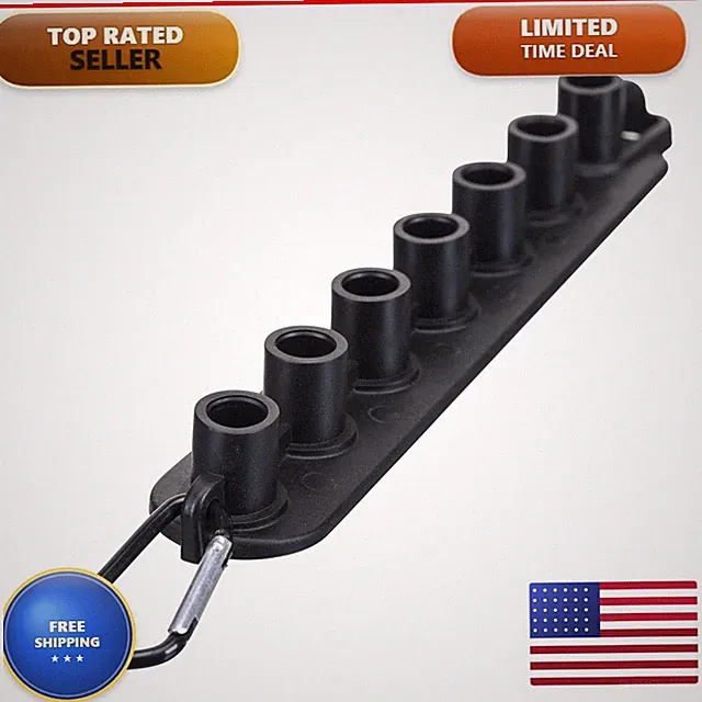 M MINGLE Pressure Washer Nozzle Holder, Holds 7 Nozzle Tips 1/4 QC PW54-1