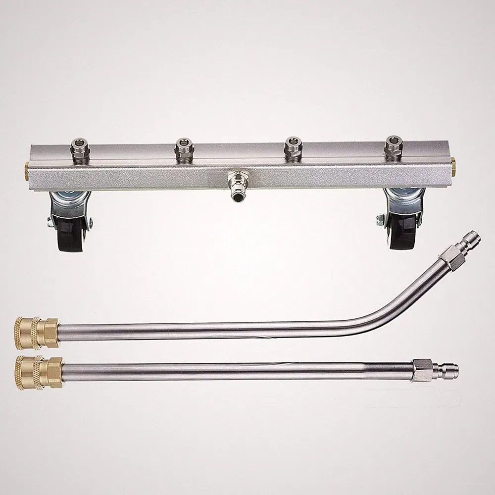 M MINGLE Pressure Washer Undercarriage Cleaner, Under Car 13 Inch, Silver