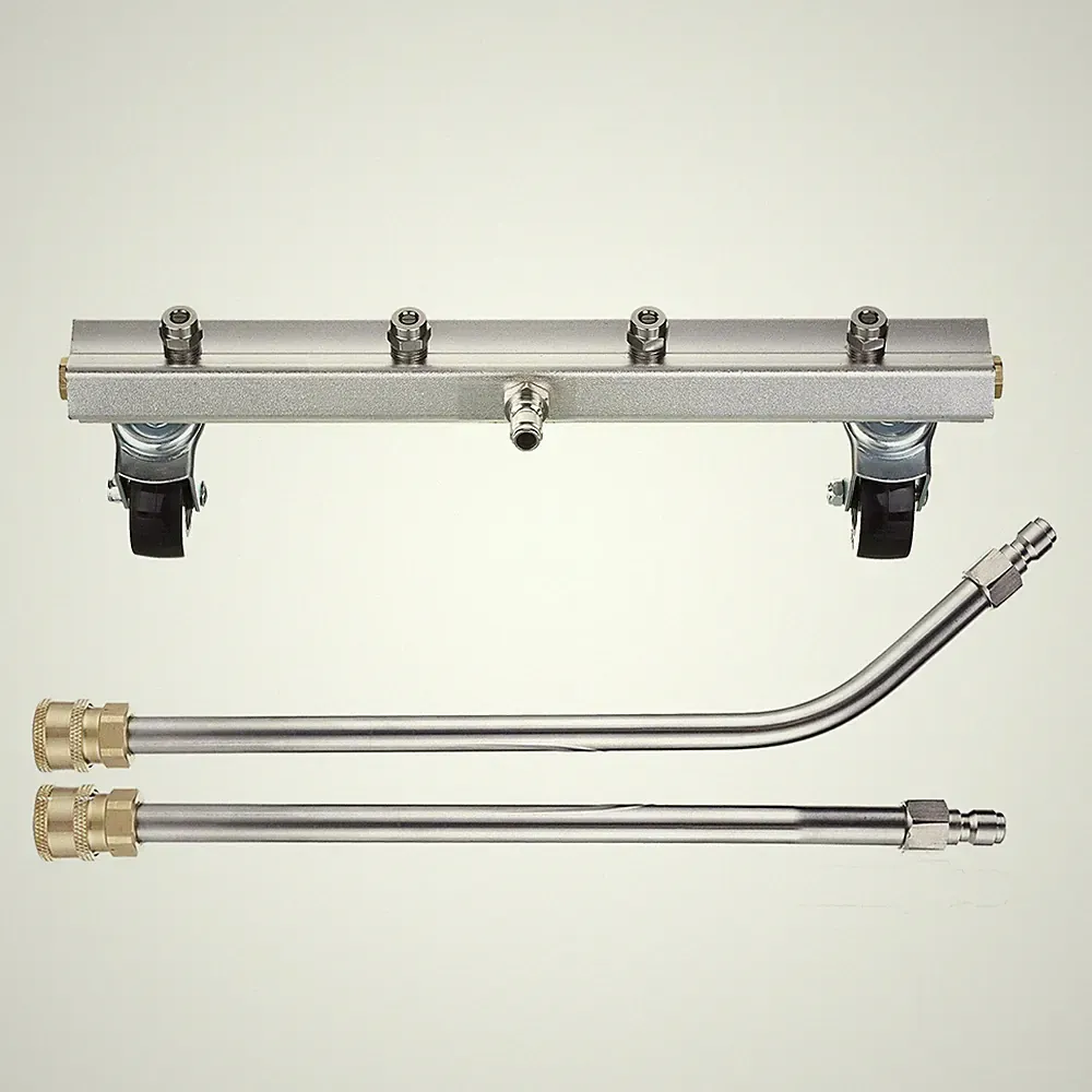 M MINGLE Pressure Washer Undercarriage Cleaner, Under Car Wash, with 45 Degre...