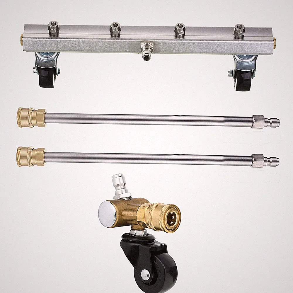 M MINGLE Pressure Washer Undercarriage Cleaner Under Car Washer with Swivel