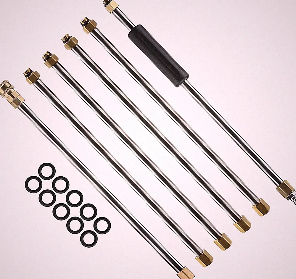 M MINGLE Pressure Washer Wand Extension, Replacement Lance, 7.5-Feet, 1/4 Inch Q